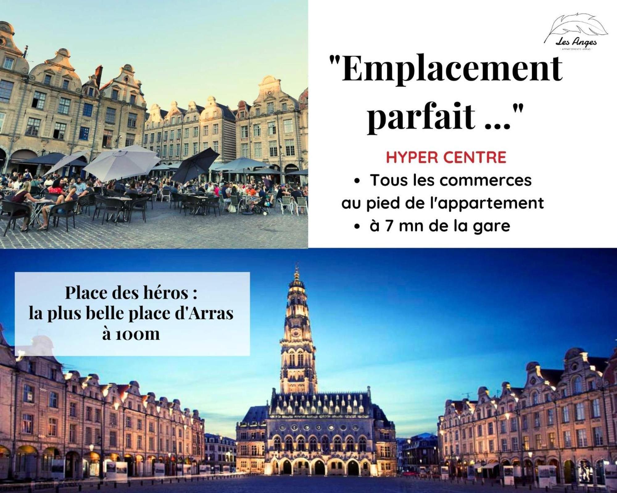 La Quintessence - 2 - 6 Couchages - Ascenseur Apartment Arras
